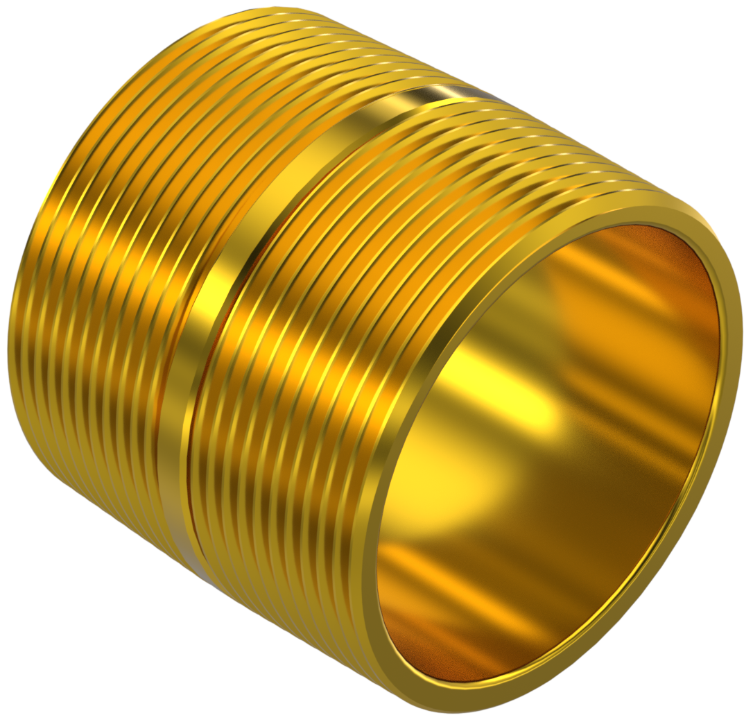 2英寸黄铜封闭螺纹接头